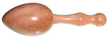 Lacis Darning Egg, Wood with Handle, 2.5"