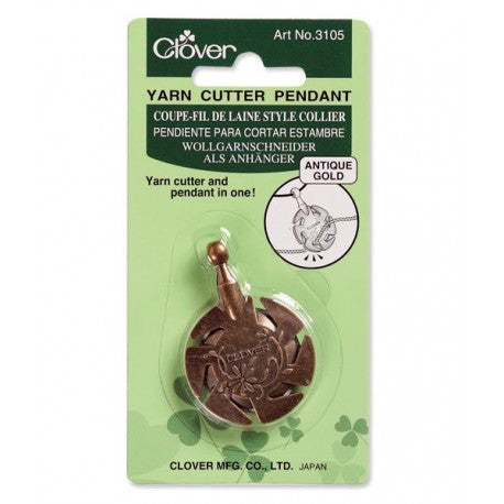 Clover Yarn Cutter Pendant